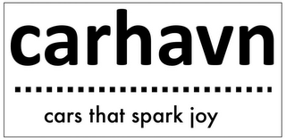 CARHAVN CARS THAT SPARK JOY logo