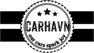CARHAVN OUR CARS SPARK JOY logo