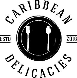 CARIBBEAN DELICACIES ESTD 2016 logo
