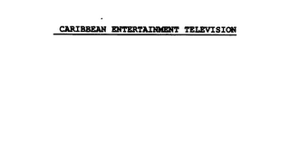 CARIBBEAN ENTERTAINMENT TELEVISION logo