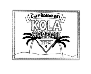 CARIBBEAN KOLA CHAMPAGNE INDIA logo