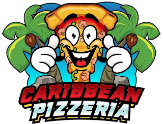 CARIBBEAN PIZZERIA logo