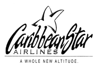 CARIBBEAN STAR AIRLINES A WHOLE NEW ALTITUDE. logo