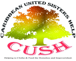 CARIBBEAN UNITED SISTERS HELP CUSH HELPING TO CLOTHE & FEED THE HOMELESS & IMPOVERISHED logo