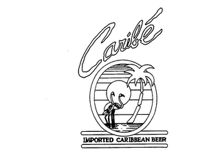 CARIBE IMPORTED CARIBBEAN BEER logo