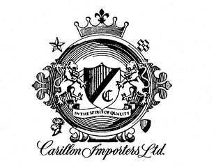 CARILLON IMPORTERS LTD. IN THE SPIRIT OF QUALITY logo