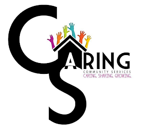CARING COMMUNITY SERVICES CARING. SHARING. GROWING. S logo