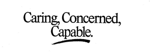 CARING, CONCERNED, CAPABLE. logo