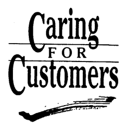 CARING FOR CUSTOMERS logo