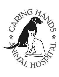 CARING HANDS ANIMAL HOSPITAL logo