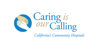 CARING IS OUR CALLING CALIFORNIA'S COMMUNITY HOSPITALS logo