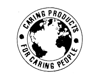 CARING PRODUCTS FOR CARING PEOPLE logo