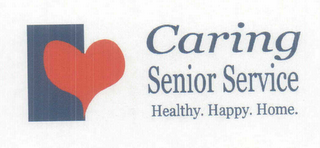 CARING SENIOR SERVICE HEALTHY. HAPPY. HOME. logo