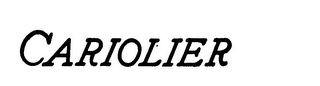 CARIOLIER logo