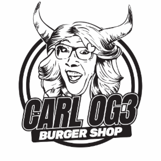 CARL OG3 BURGER SHOP logo