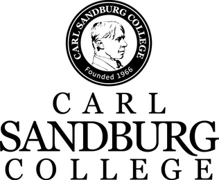 CARL SANDBURG COLLEGE FOUNDED 1966 CARL SANDBURG COLLEGE logo