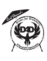 CARL STEWART'S DRUMS FOR DRUMMERS D4D ANON-PROFIT ORGANIZATION logo