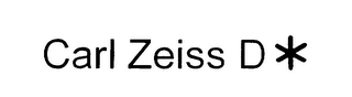 CARL ZEISS D * logo