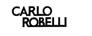 CARLO ROBELLI