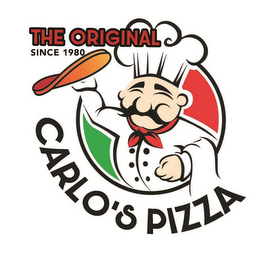 CARLO'S PIZZA THE ORIGINAL SINCE 1980 logo