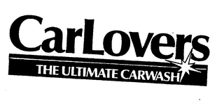 CARLOVERS THE ULTIMATE CARWASH logo