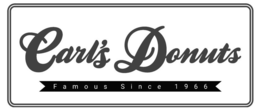 CARL'S DONUTS FAMOUS SINCE 1966 logo