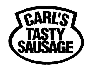 CARL'S TASTY SAUSAGE logo