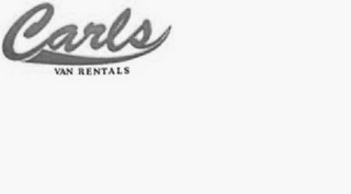 CARLS VAN RENTALS logo