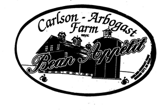 CARLSON ARBOGAST FARM SAYS BEAN APPETIT HOWARD CITY, MI 49329 logo