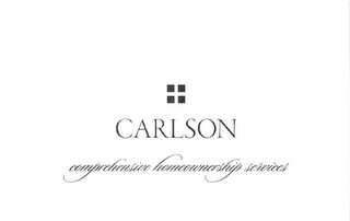 CARLSON COMPREHENSIVE HOMEOWNERSHIP SERVICES logo