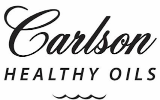 CARLSON HEALTHY OILS logo