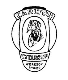CARLTON CYCLES LTD WORKSOP ENGLAND logo