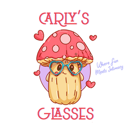 CARLY'S GLASSES WHERE FUN MEETS INTIMACY logo