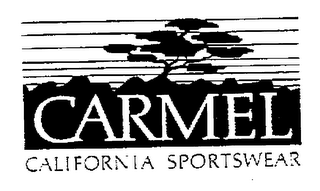 CARMEL CALIFORNIA SPORTSWEAR logo