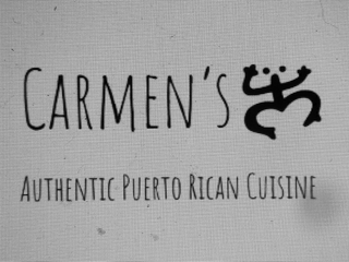 CARMEN'S AUTHENTIC PUERTO RICAN CUISINE logo