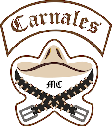 CARNALES, MC logo