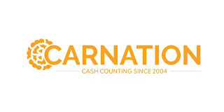CARNATION CASH COUNTING SINCE 2004 logo