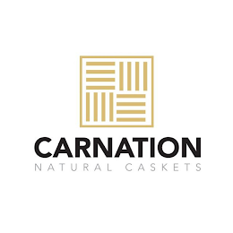 CARNATION NATURAL CASKETS logo