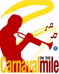 CARNAVAL ON THE MILE K KIWANIS CLUB LITTLE HAVANA logo