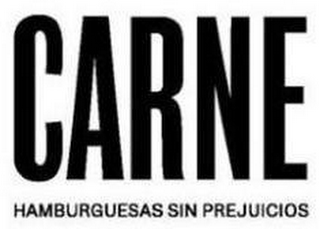 CARNE HAMBURGUESAS SIN PREJUICIOS logo