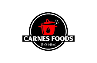 CARNES FOODS BOLD IS BEST logo