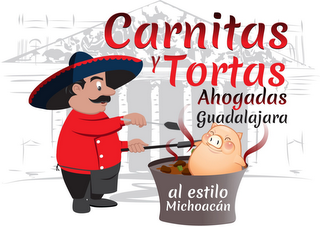 CARNITAS Y TORTAS AHOGADAS GUADALAJARA AL ESTILO MICHOACAN logo