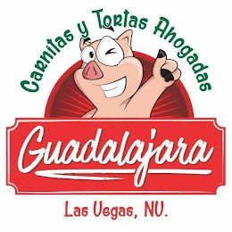 CARNITAS Y TORTAS AHOGADAS GUADALAJARA LAS VEGAS, NEVADA logo