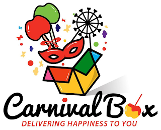 CARNIVAL BOX DELIVERING HAPPINESS TO YOU logo