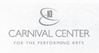 CARNIVAL CENTER FOR THE PERFORMING ARTS logo