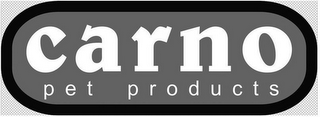 CARNO PET PRODUCUTS logo