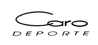 CARO DEPORTE logo