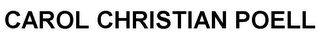 CAROL CHRISTIAN POELL logo