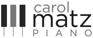 CAROL MATZ PIANO logo