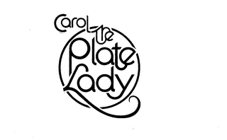 CAROL THE PLATE LADY logo